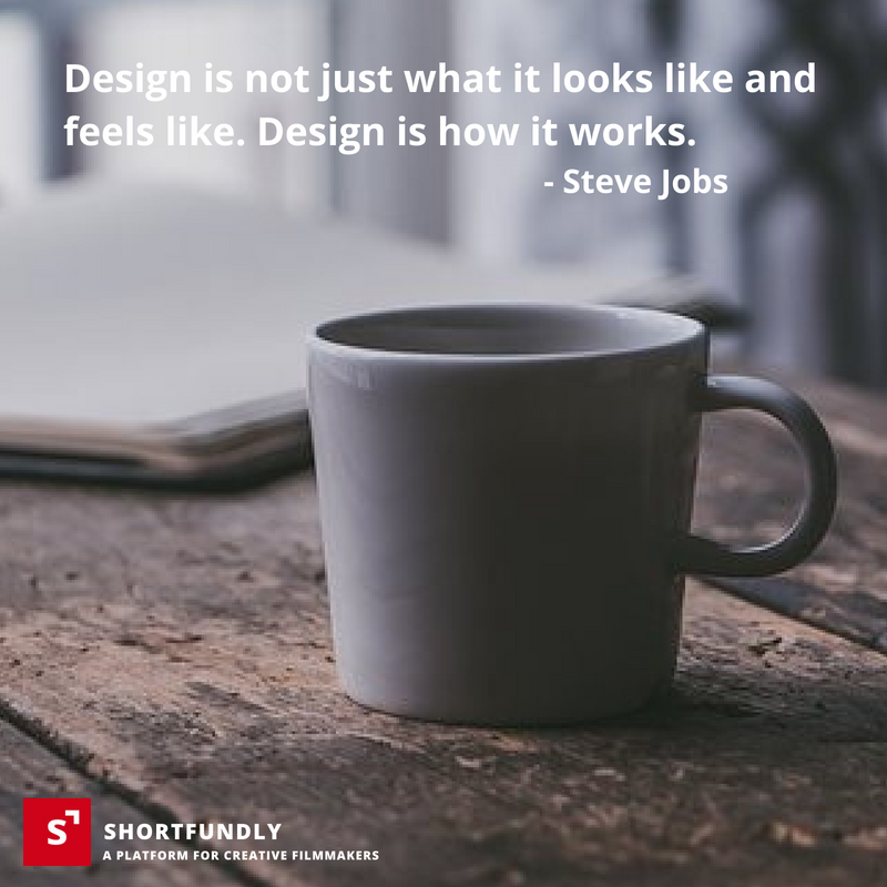 The design is not just what it looks like and feels like. The design is how it works - Steve Jobs Motivational Quotes 