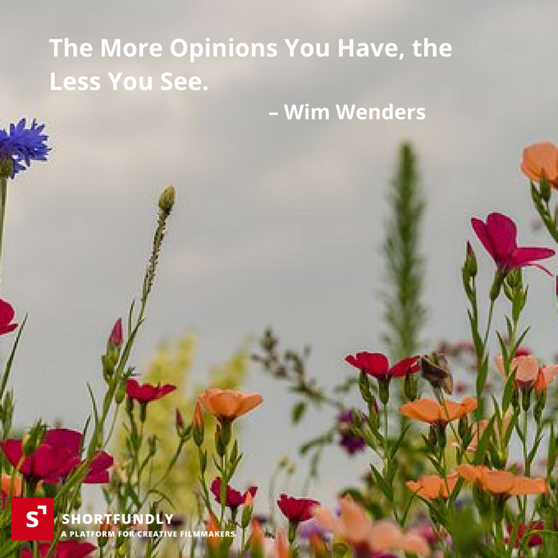 Wim Wenders Sayings