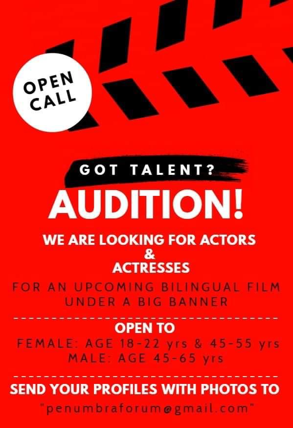 Bilingual movie auditions