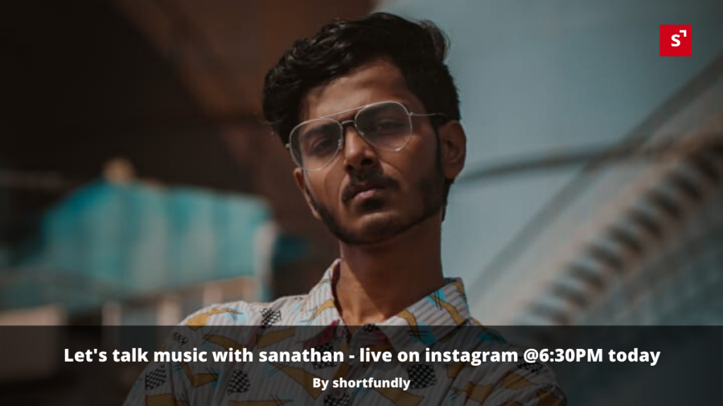 Ask me anything instagram live musician sanathan independent artist chennai