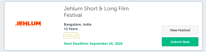 Jehlum Short & Long Film Festival - bengaluru