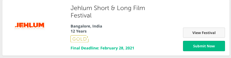  Jehlum Short Film Festival