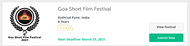 Goa ShortFilm Festival
