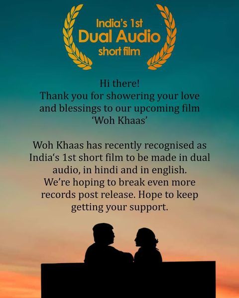 India's 1st dual audio shortfilm - Who Khaas hindi short film