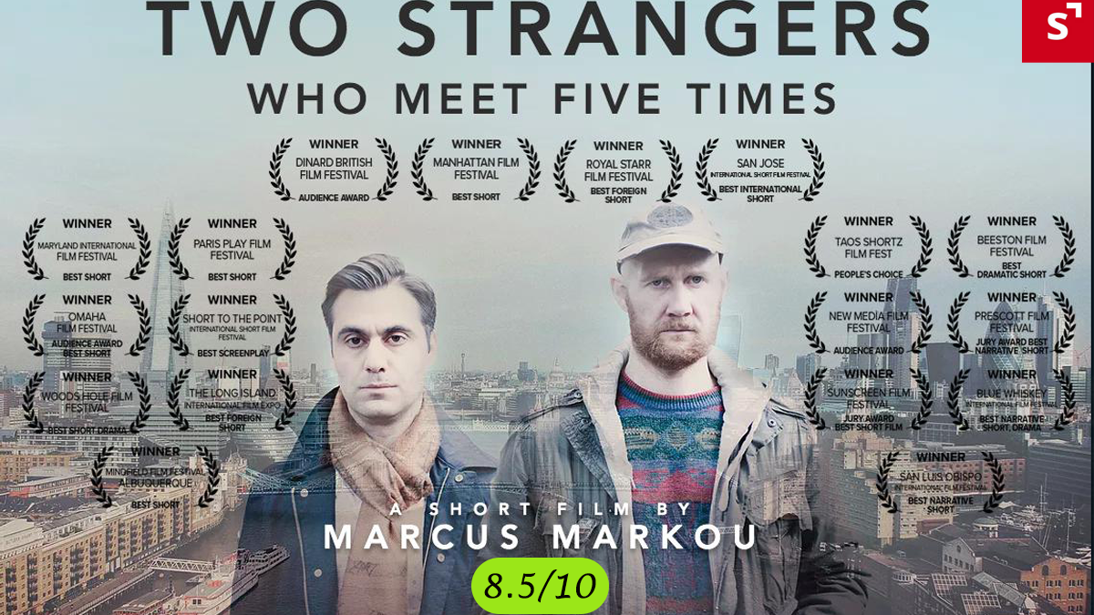 Two strangers who meet five times – English drama short film review & rating