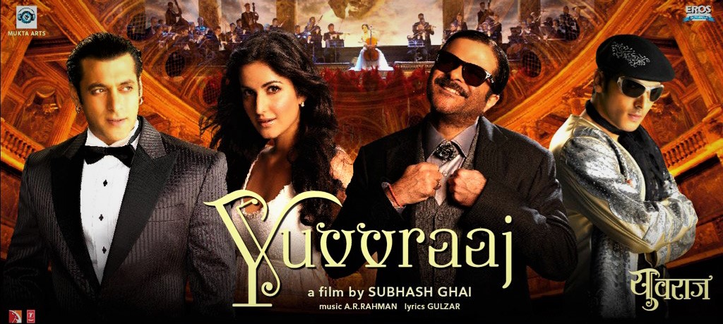 Subash Ghai's Yuvvraaj Movie Poster