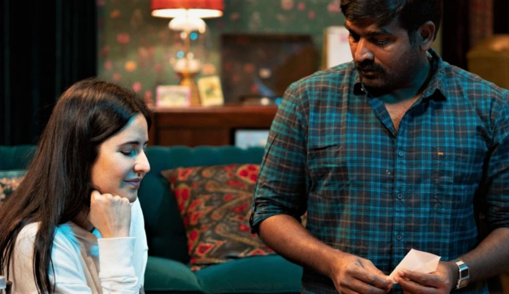 Katrina Kaif and Vijay Sethupathi Rehearsing Scenes