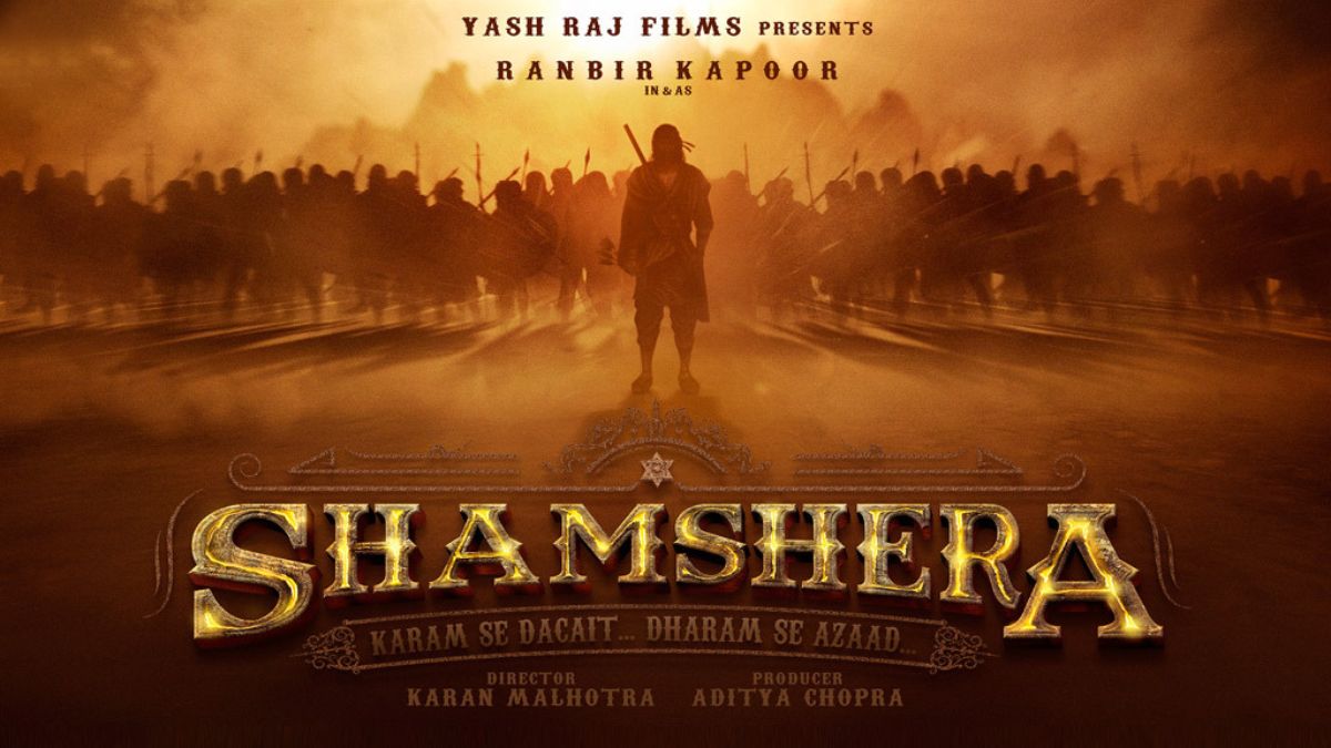 Shamshera poster