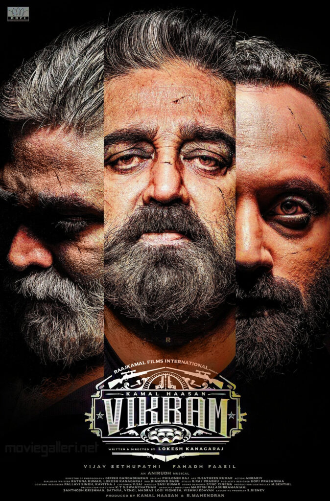 Kamal Haasan's Vikram Movie Poster