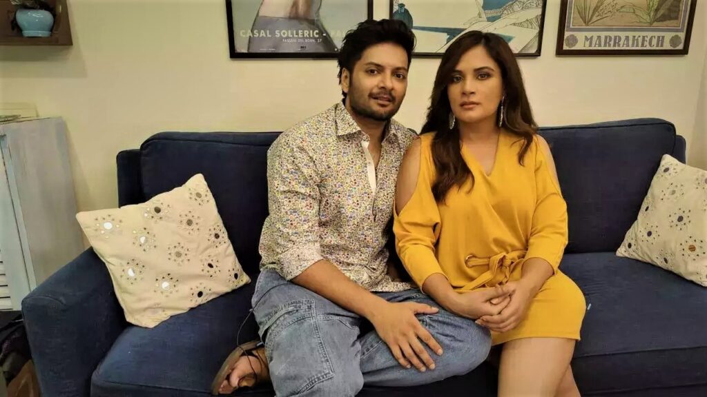 Richa Chadha and Ali Fazal