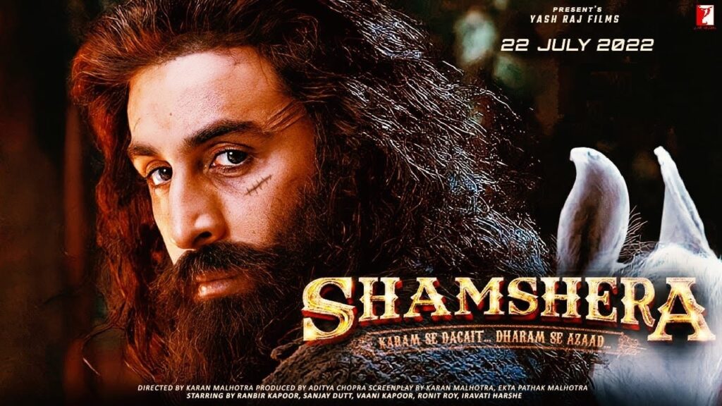 Shamshera Movie Poster