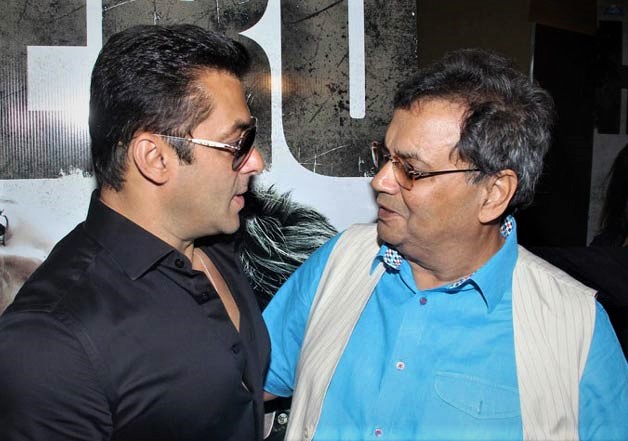 Subash Ghai and Salman Khan