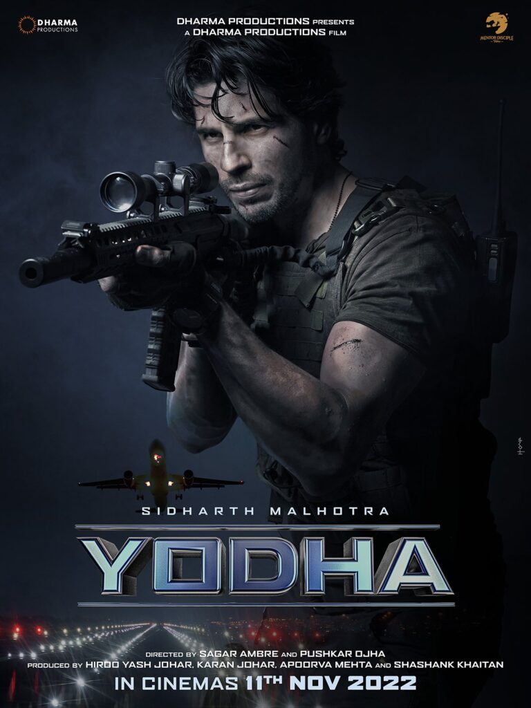 upcoming Bollywood movie - yodha poster hd