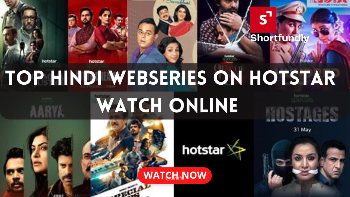 Top Hindi web series on Hotstar watch online