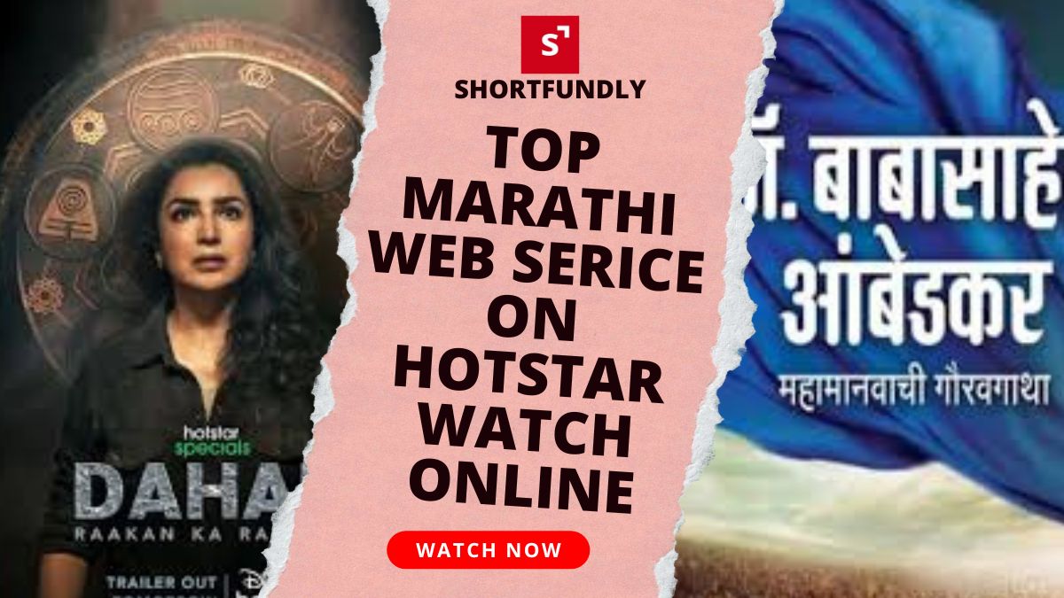 Top Marathi Web Series on Hotstar Watch Online