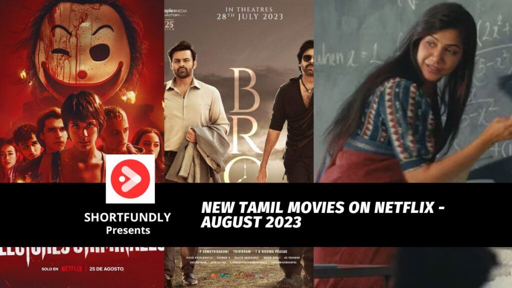 New Tamil Movies On Netflix August 2023 Shortfundly