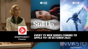 Every TV Web Series Coming to Apple TV in October 2023