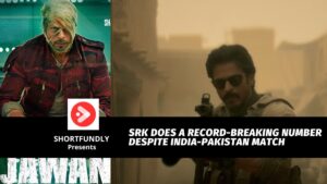 Jawan box office collection day 4 Shah Rukh Khan does a record breaking number on Sunday despite India Pakistan match