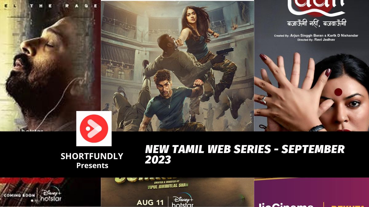 New Tamil Web series September 2023