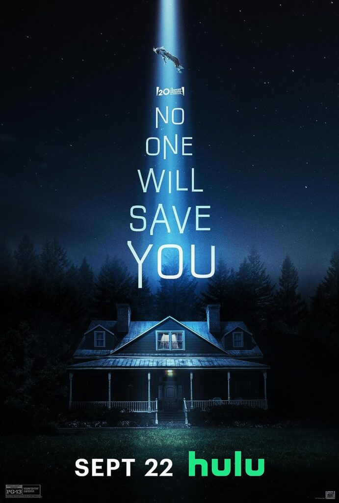 No one will save you poster