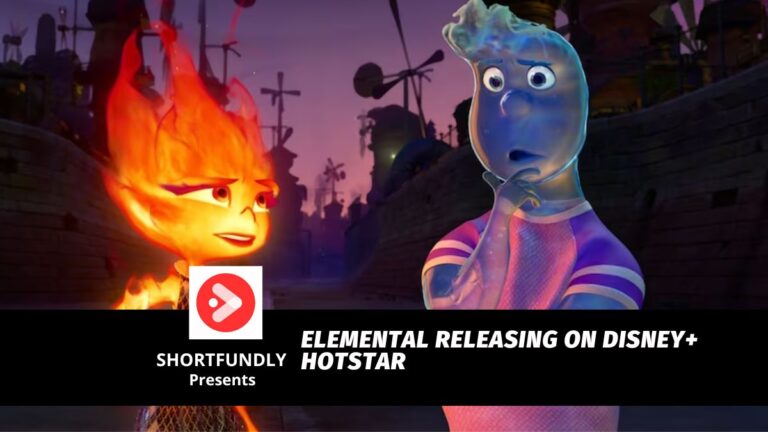 Elemental Releasing on Disney+ Hotstar