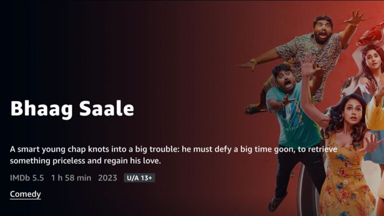Unveiling the Bhaag Saale OTT Release Date: A Must-Watch Crime Comedy