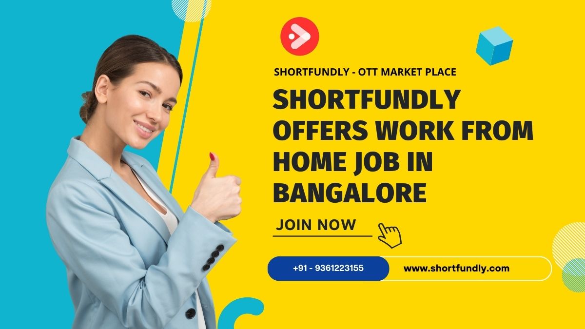 work from home job in bangalore