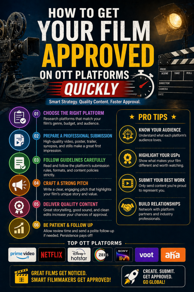 How to Get Your Film Approved on OTT Platforms Quickly