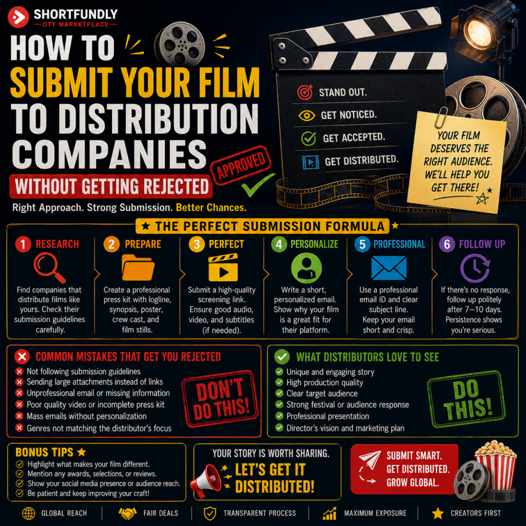 How to Submit Your Film to Distribution Companies Without Getting Rejected 1