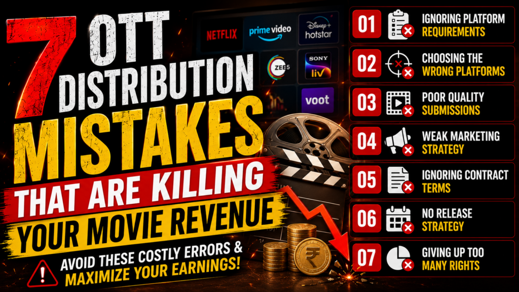 7 OTT Distribution Mistakes That Are Killing Your Movie Revenue – Powerful Guide to Avoid Costly Losses in 2026 4 7 OTT Distribution Mistakes That Are Killing Your Movies Revenue