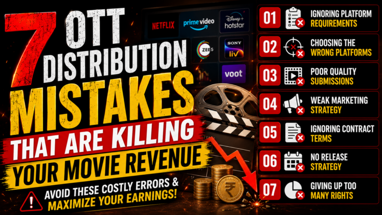 7 OTT Distribution Mistakes That Are Killing Your Movie Revenue – Powerful Guide to Avoid Costly Losses in 2026