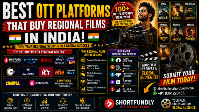 Best OTT Platforms That Buy Regional Films in India: Powerful 15 Opportunities for Filmmakers