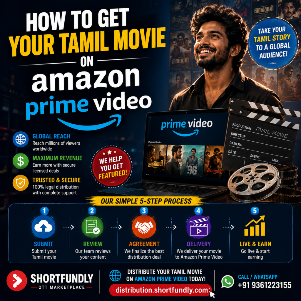 How to Get Your Tamil Movie on Amazon Prime Video