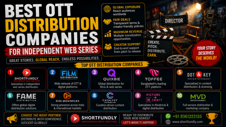 Best OTT Distribution Companies for Independent Web Series: 7 Complete Guide to Choosing the Right Distribution Partner