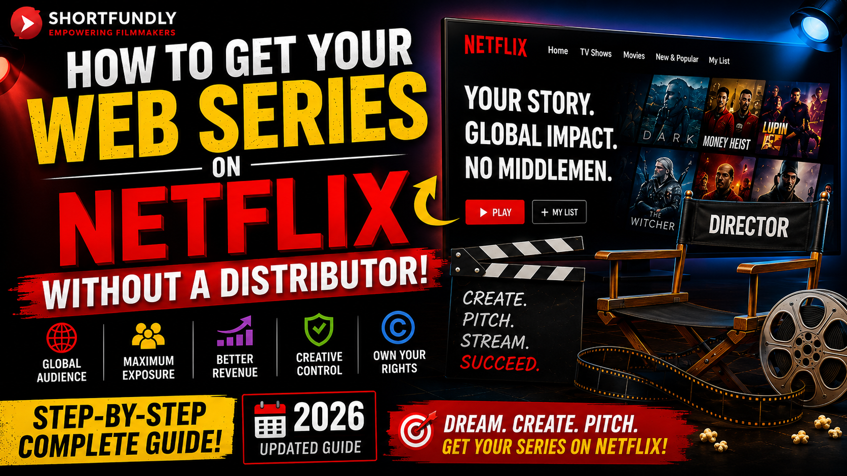 How to Get Your Web Series on Netflix Without a Distributors