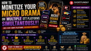 How to Monetize Your Micro Drama on Multiple OTT Platforms Simultaneouslyy