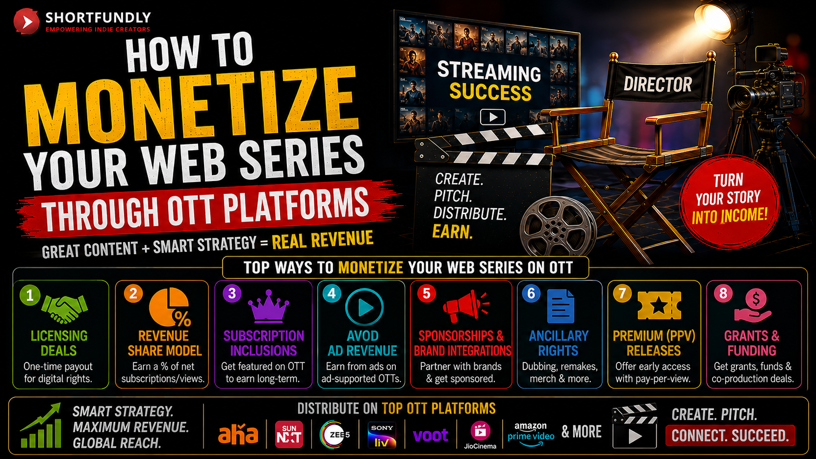 How to Monetize Your Web Seriess Through OTT Platforms