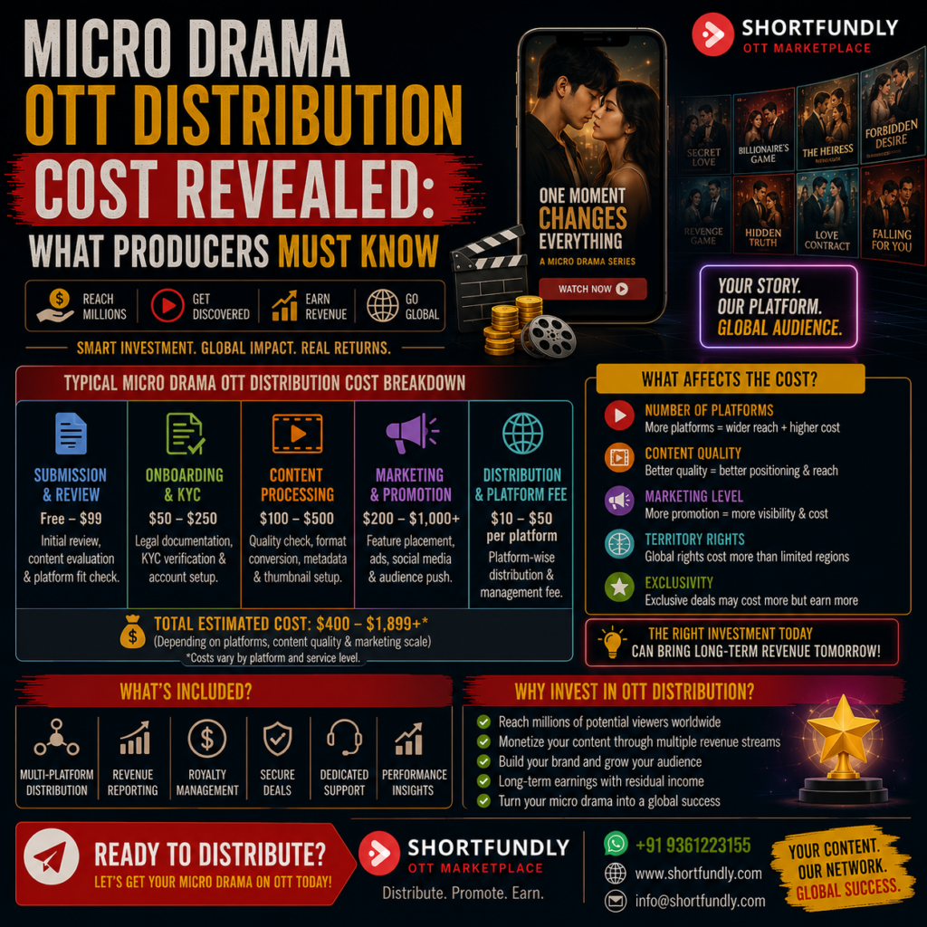 Micro Drama OTT Distribution Cost Revealed: What Producers Must Know in 2026 (Complete Pricing Guide) 2 OTT