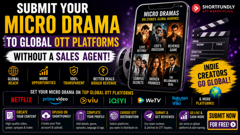 Submit Your Micro Drama to Global OTT Platforms Without a Sales Agent: 12 The Complete Guide for Independent Creators
