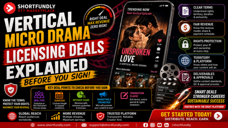 Vertical Micro Drama Licensing Deals Explained Before You Sign: 12 Things to Know