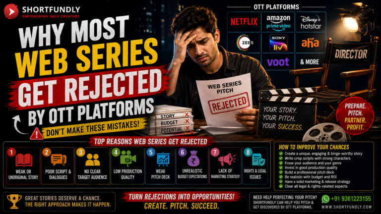 Why Most Web Series Get Rejected by OTT Platforms: Top Reasons Every Creator Must Know
