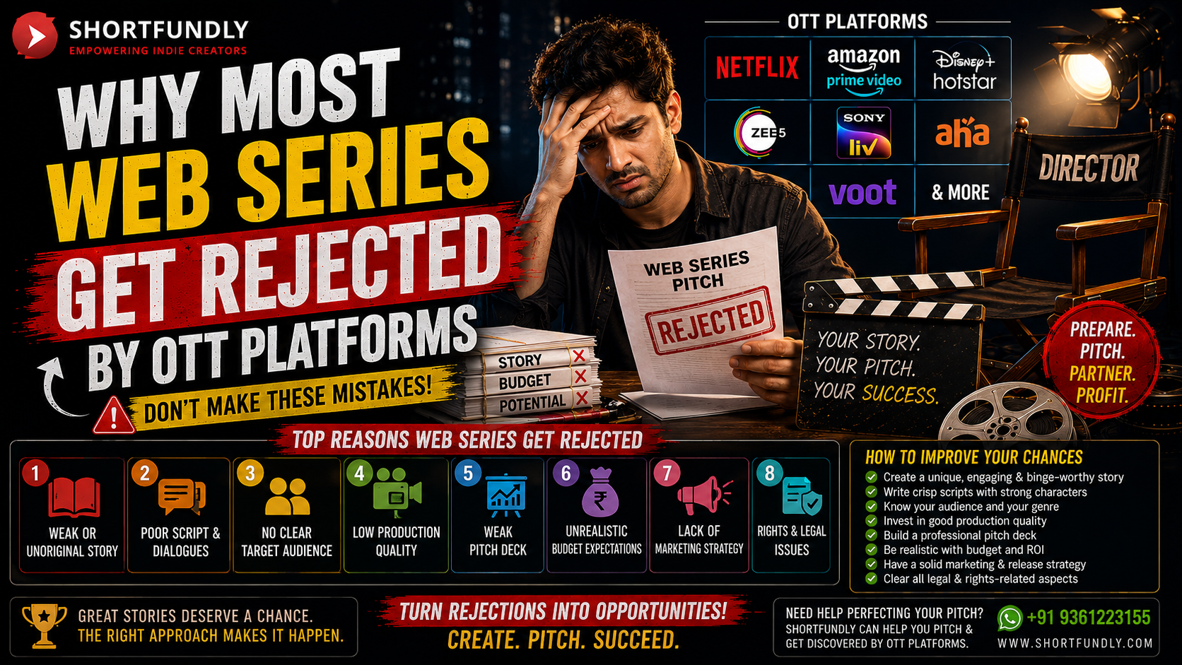 Why Most Web Seriess Get Rejected by OTT Platforms