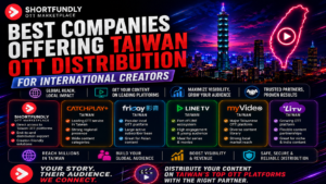 Best Companies Offering Taiwan OTT Distribution for International Creatorss