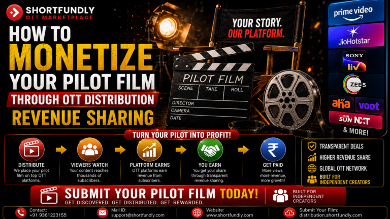 How to Monetize Your Pilot Film Through OTT Distribution Revenue Sharing: 7 Powerful Strategies with Shortfundly Distribution