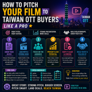 How to Pitch Your Film to Taiwan OTT Buyers Like a Pro
