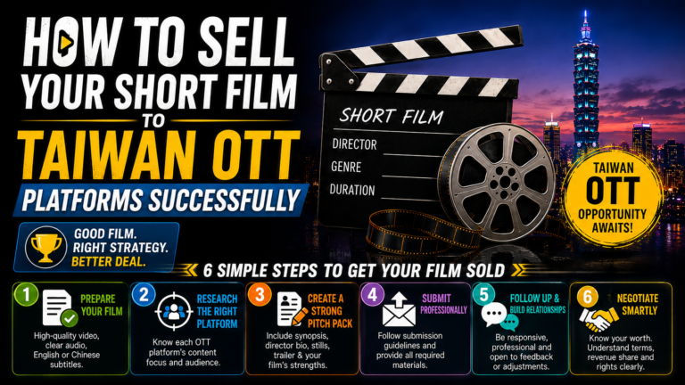 How to Sell Your Short Film to Taiwan OTT Platforms Successfully: 9 Proven Steps for Independent Filmmakers