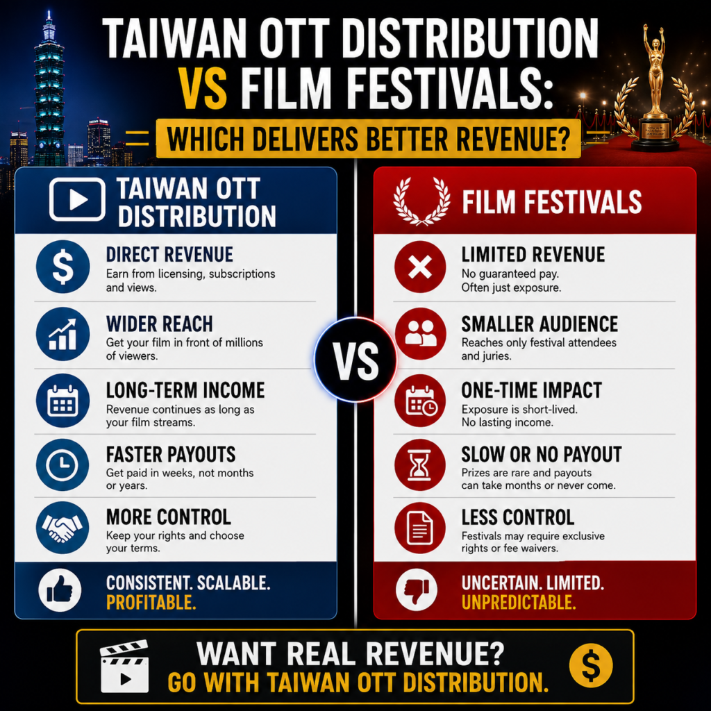 Taiwan OTT Distribution vs Film Festivals Which Delivers Better Revenue