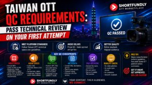 Taiwan OTT QC Requirements Pass Technical Review on Your First Attemptt