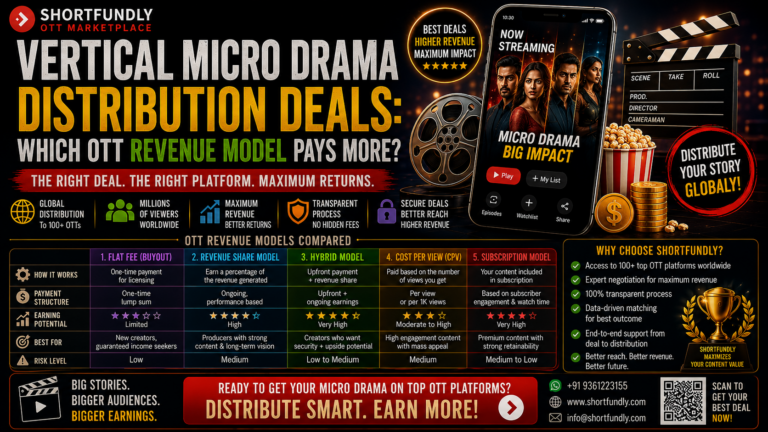 Vertical Micro Drama Distribution: Best OTT Revenue Models