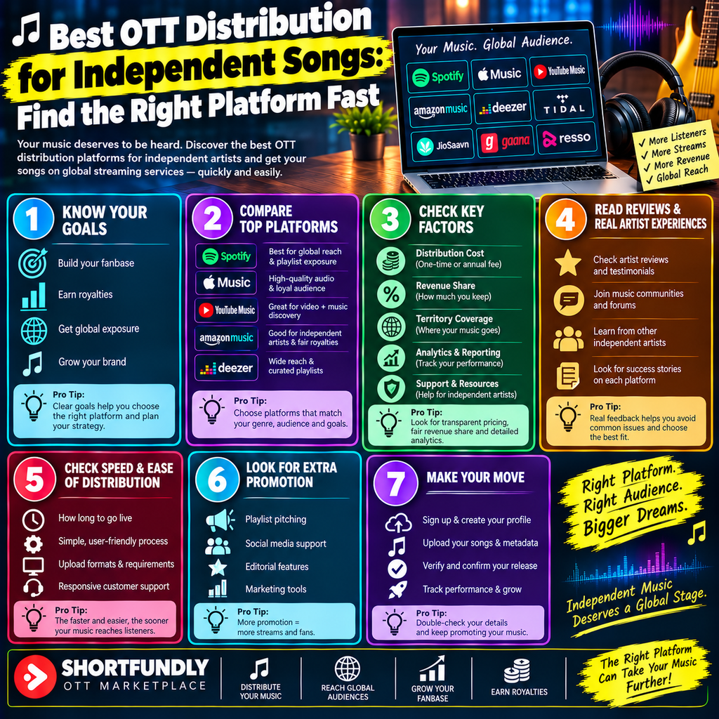 Best OTT Distribution for Independent Songs: Find the Right Platform Fast 2 Distribution